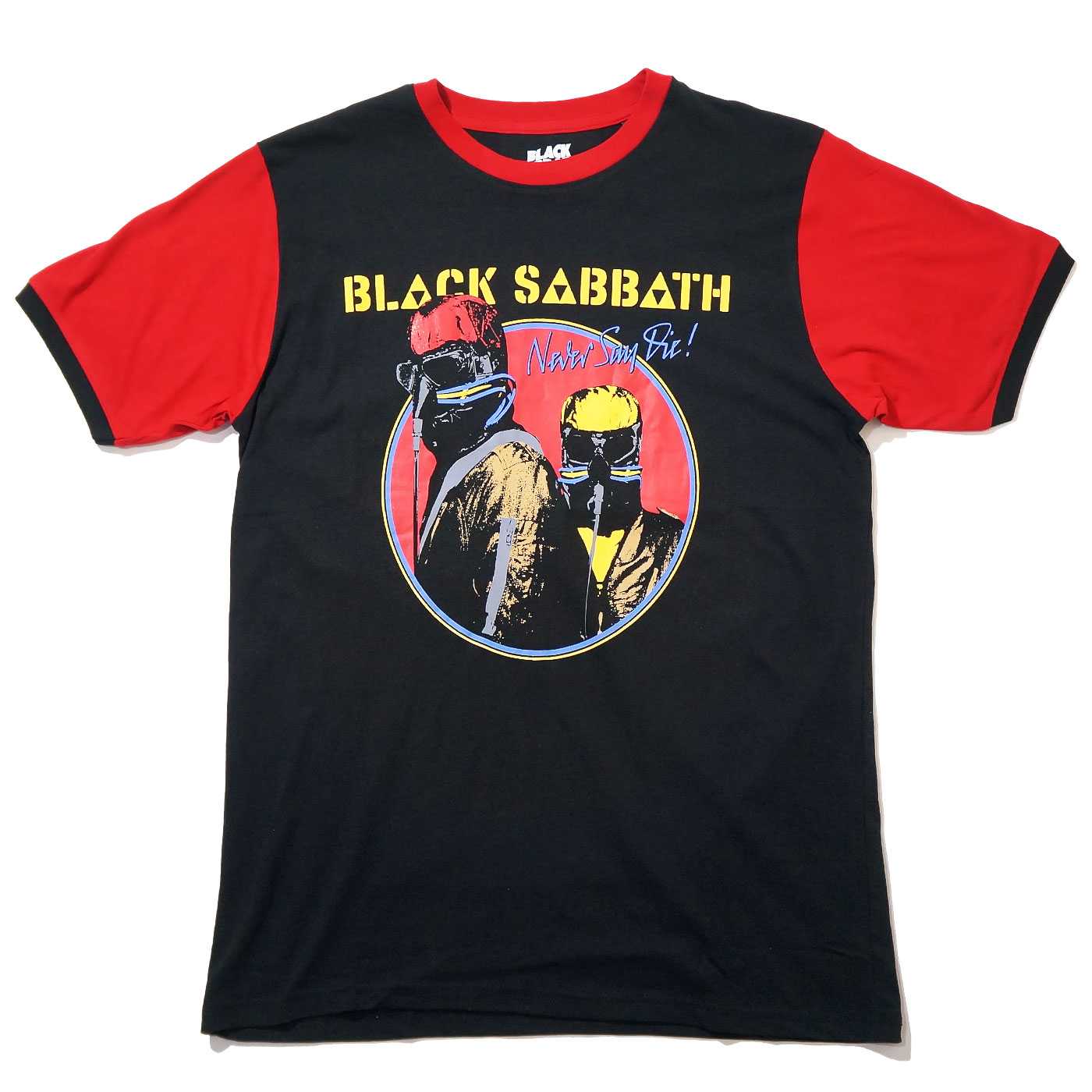 BLACK SABBATH リンガーTシャツ Never Say Die-Black