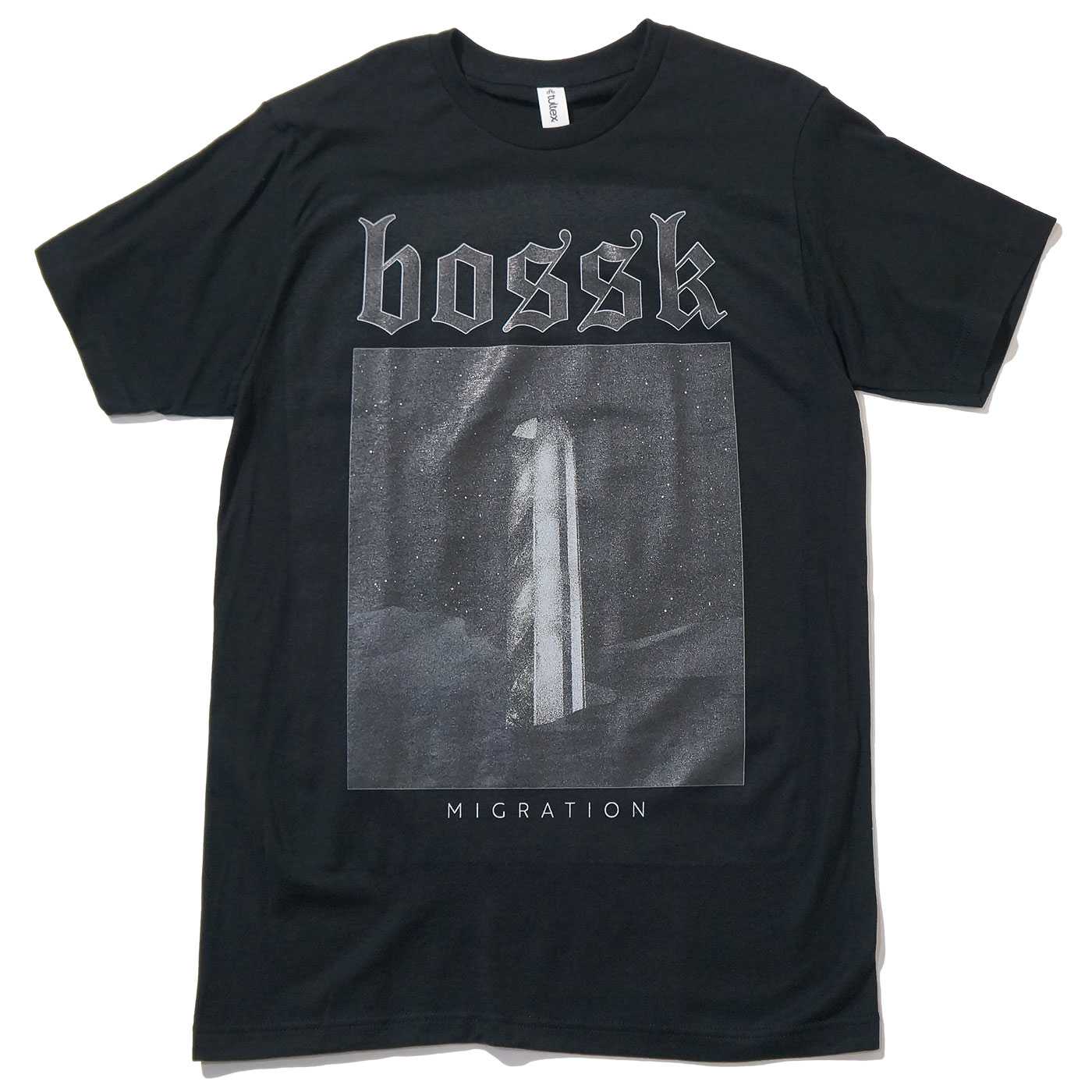 BOSSK Tシャツ Migration Isolationk-Black