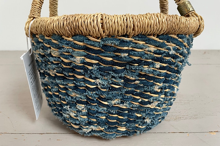 NEW!［ biga ］ Bolga basket ロンド インディゴ | biga | とんぱhanare
