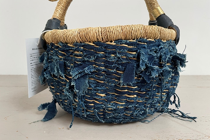 NEW!［ biga ］ Bolga basket ロンド インディゴ | biga | とんぱhanare