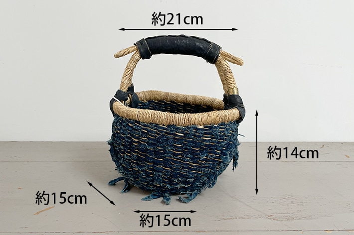 NEW!［ biga ］ Bolga basket ロンド インディゴ | biga | とんぱhanare
