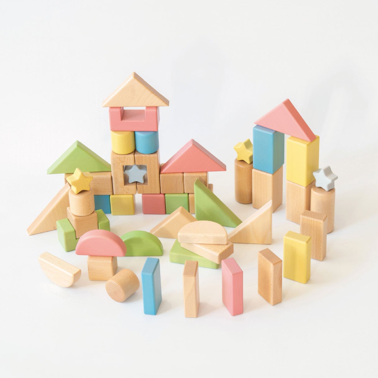 いろいろ積み木 カラフル