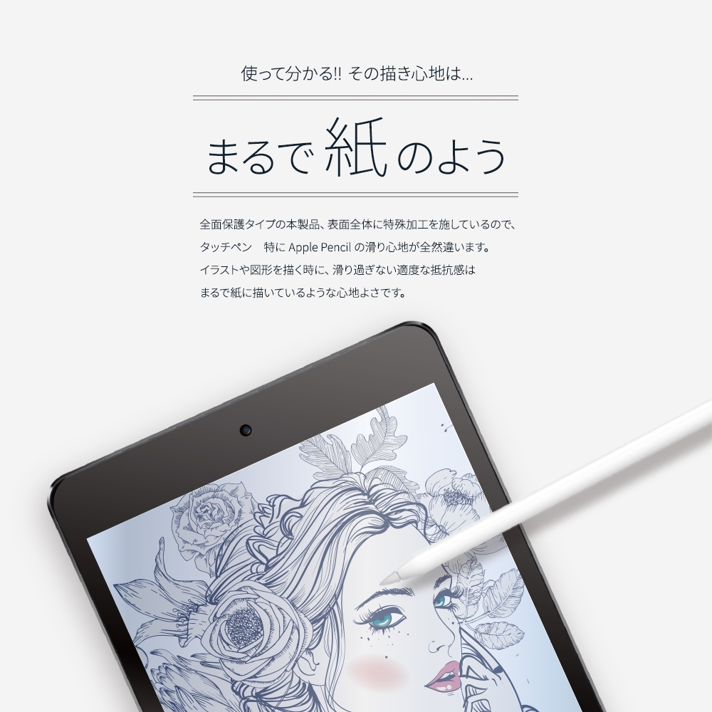 Ipad Mini 第5世代 19年モデル 対応フィルム ペーパーライクフィルム 紙のような描き心地 マットタイプ Owl Pfib7901 Ag Iphone Ipad Ipad保護フィルム Ipad Mini 19年モデル フィルム オウルテックダイレクト本店