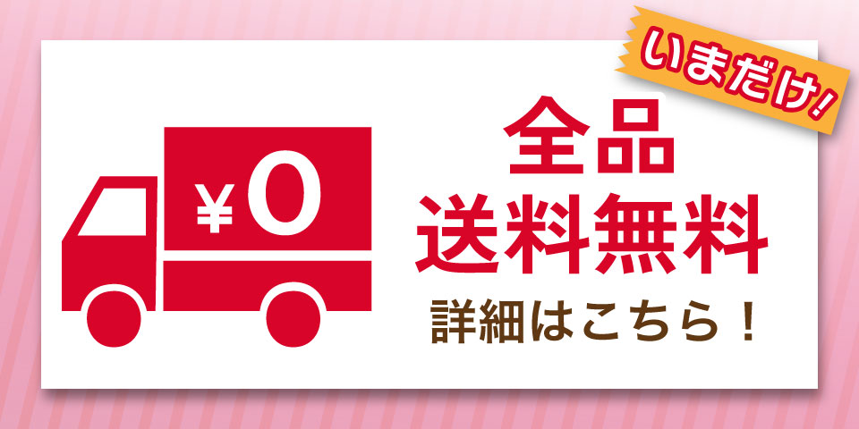 キャンペーン期間、一部地域を除き送料無料
