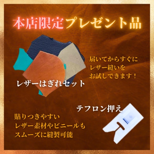 本店限定特典付き！！】TY1000DR レザー職人も唸るミシンが新登場