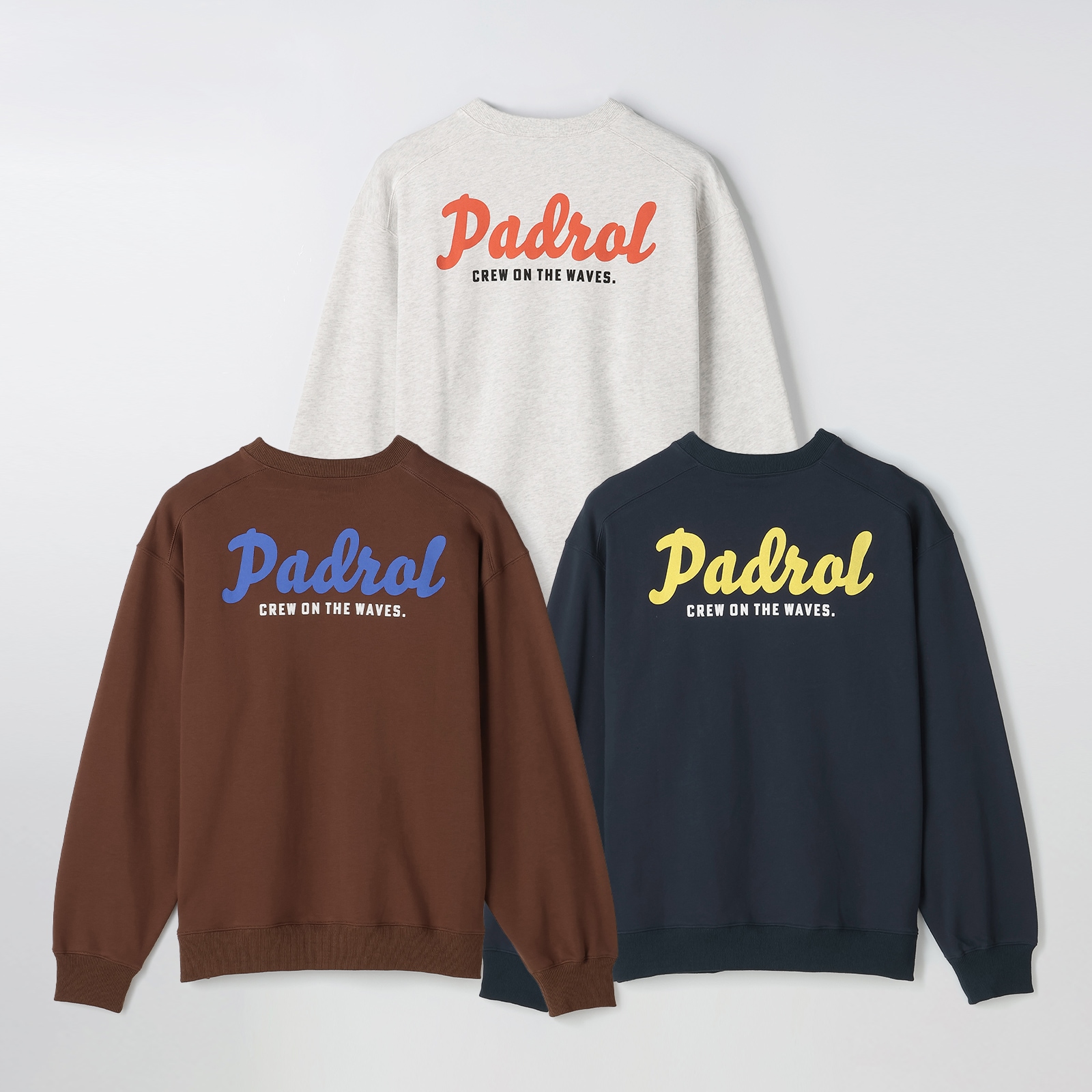 Sweat Shirt Crew Wave