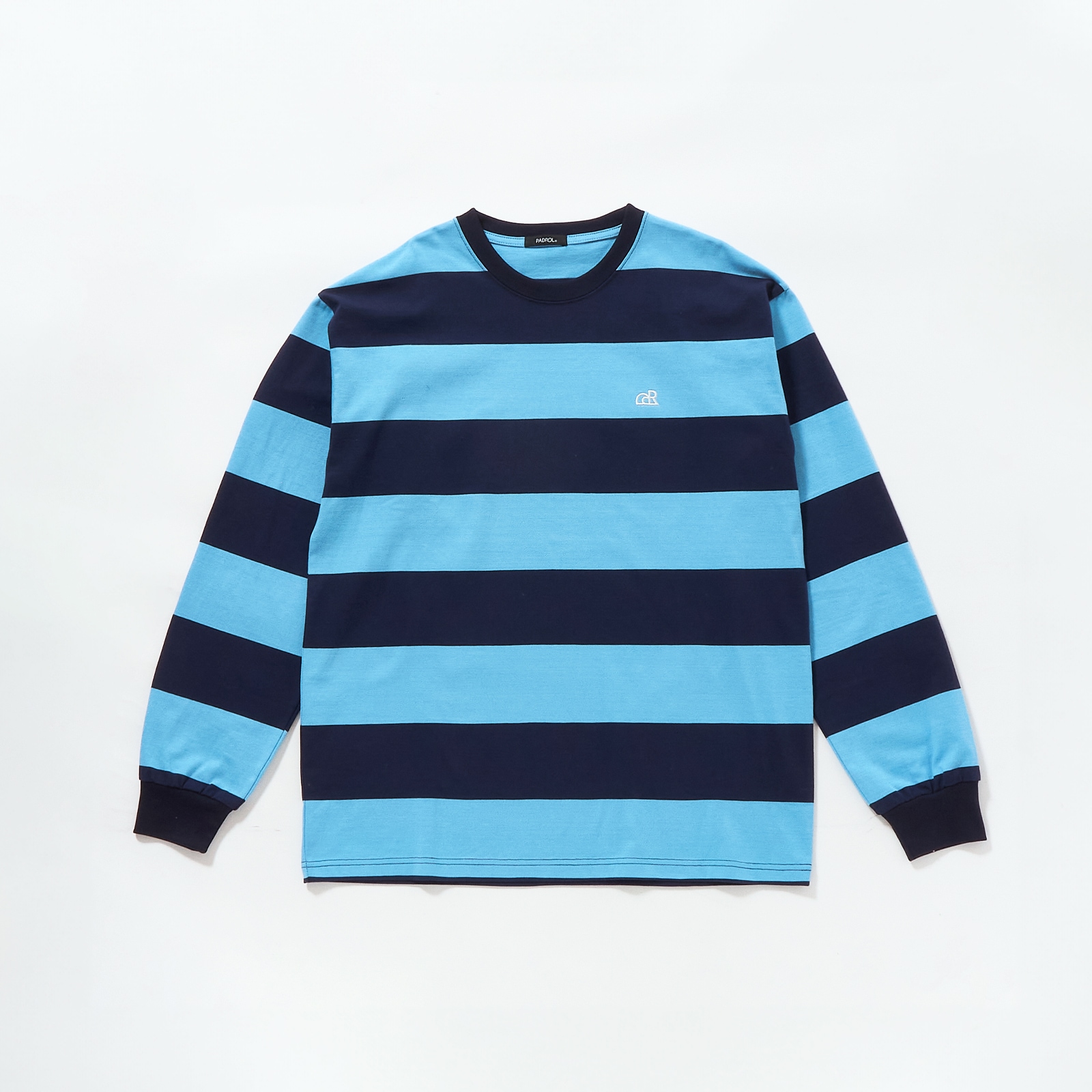 ワイドストライプ LS Tシャツ (PDRL)