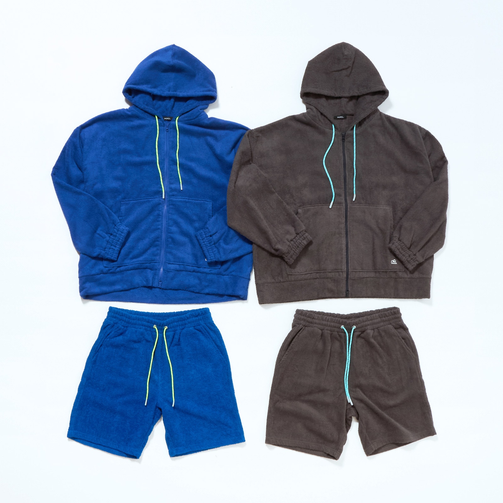 パイルジップフーディーセット（PDRL）