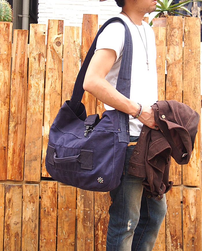 New Arrivals】Vintage US Air Force Shoulder Bag / Navy