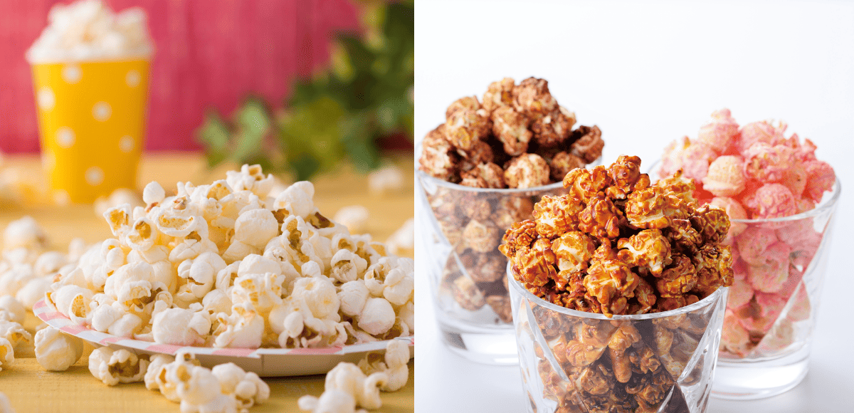 ポップコーン向けフレーバー・オイル