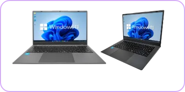 ノートPCを見る