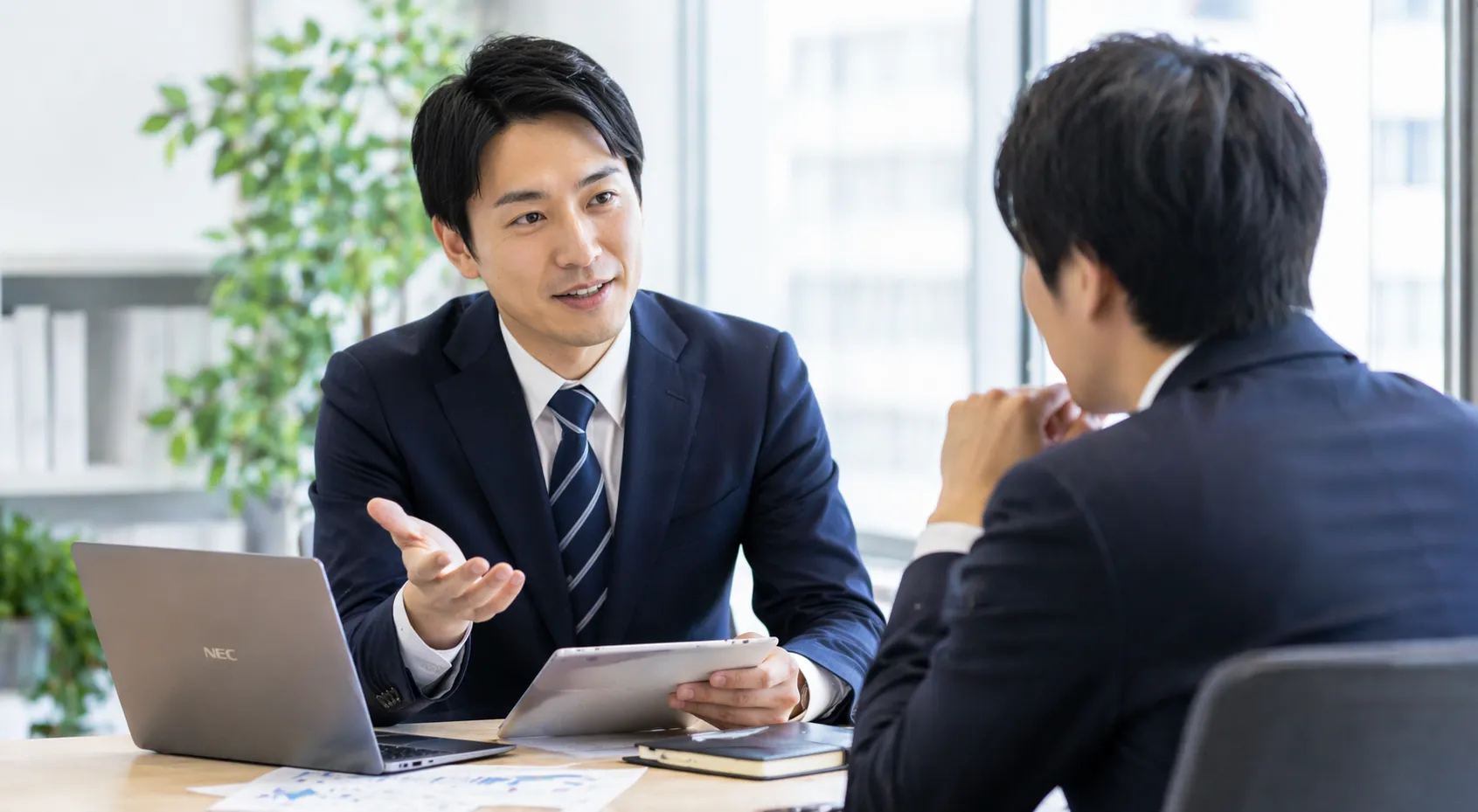 法人PC導入についてまず相談したい担当者のイメージ