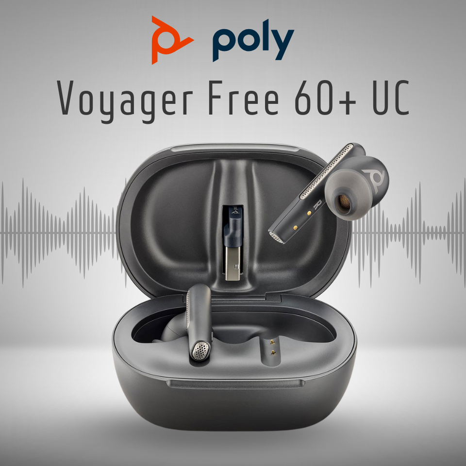 Poly | ポリー [PPVYG-F60APBLK] Voyager Free 60+ UC