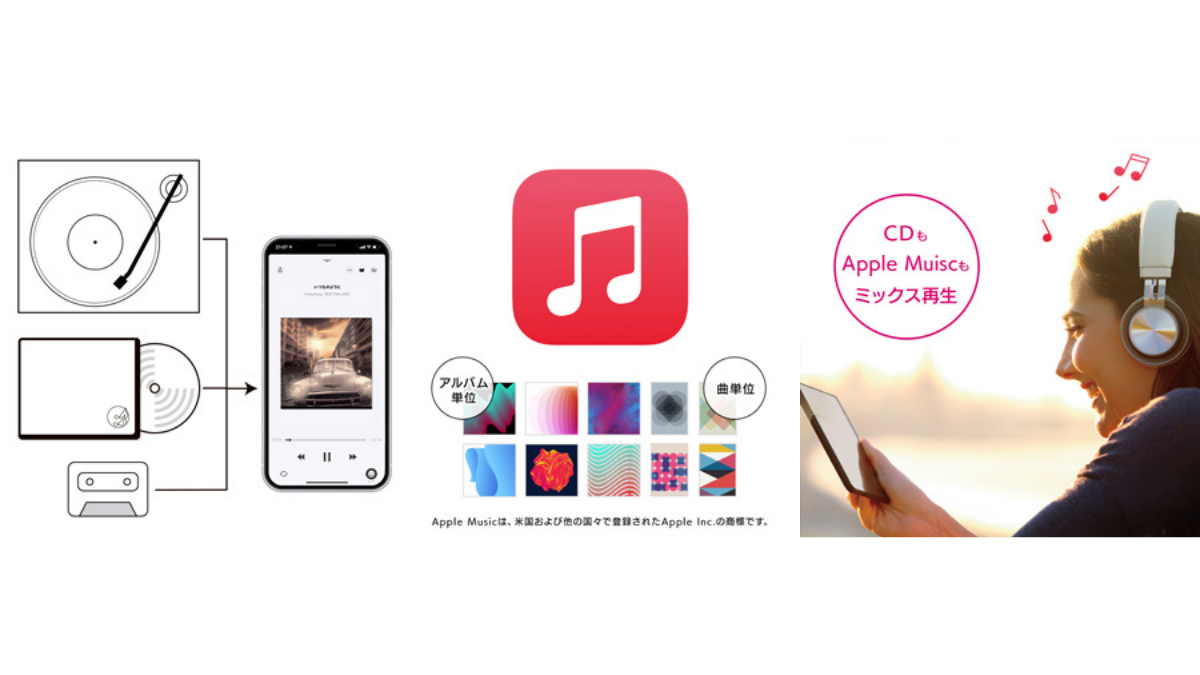 すべての音楽を1つのアプリで