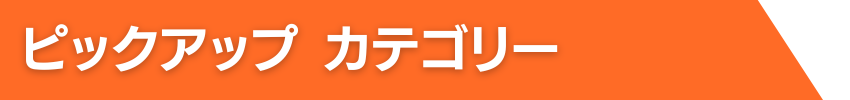 ピックアップ カテゴリー