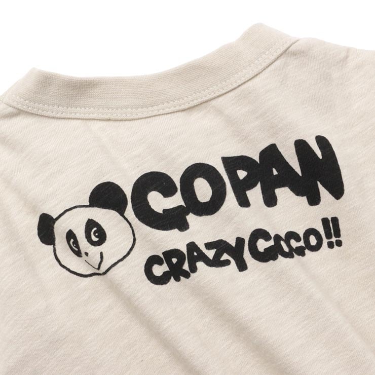 CRAZY GOGO!! クレイジーゴーゴー 長袖Ｔシャツ ゴパン パンダ