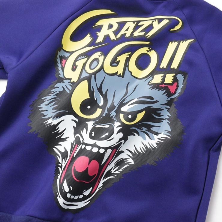 CRAZY GOGO!! クレイジーゴーゴー ジャージトラックジャケット ウルフ