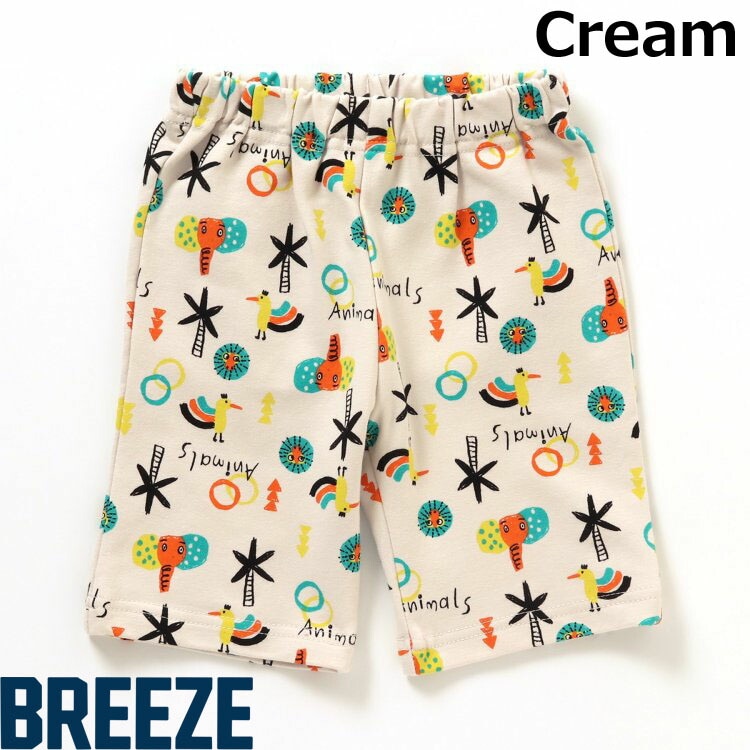 BREEZE ブリーズ DAISUKIパンツ ハーフパンツ 5分丈 ストレッチ ネット