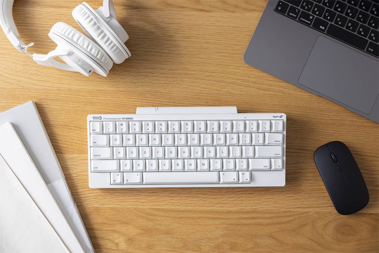 HHKB Professional HYBRID Type-S 英語配列/無刻印「墨」フレキシブル