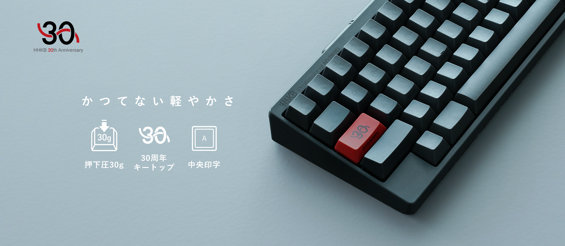 HHKB Professional HYBRID PD-KB800 英語配列 HHKB Professional HYBRID Type-S 英語配列／雪（30周年記念モデル