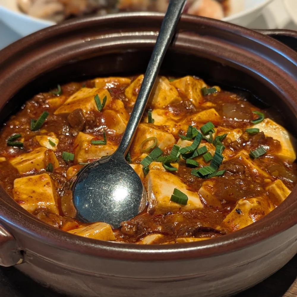 四季民福で提供された麻婆豆腐