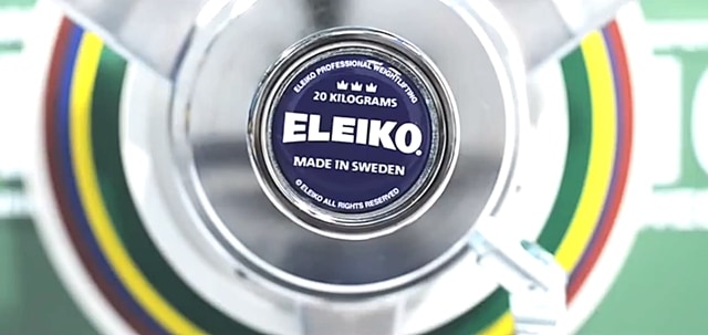 Eleiko】IWF ウェイトリフティング競技用ディスク 0.5kg～25kg ※送料無料