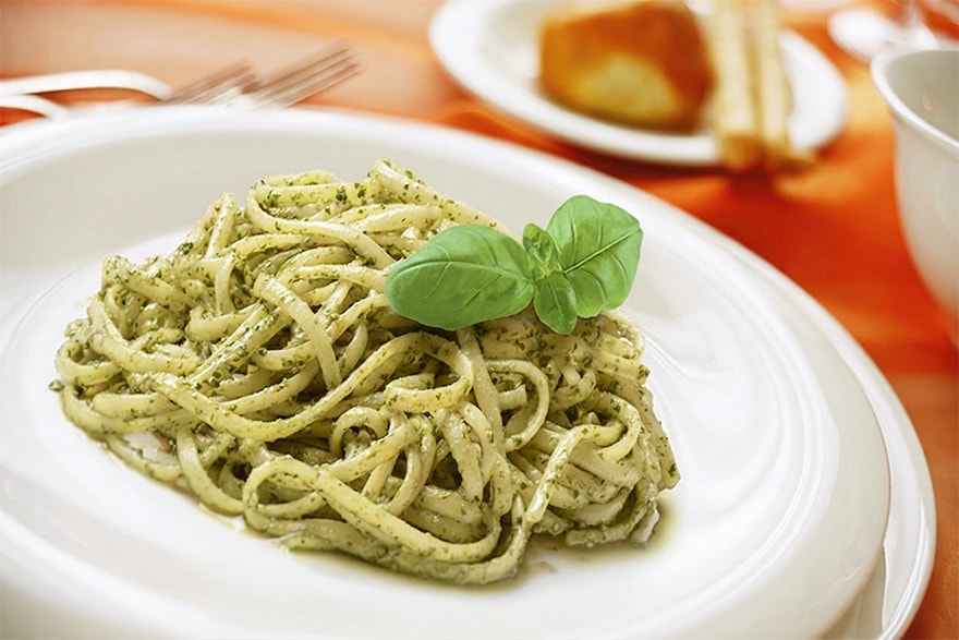 ジェノヴェーゼソースのパスタ <
