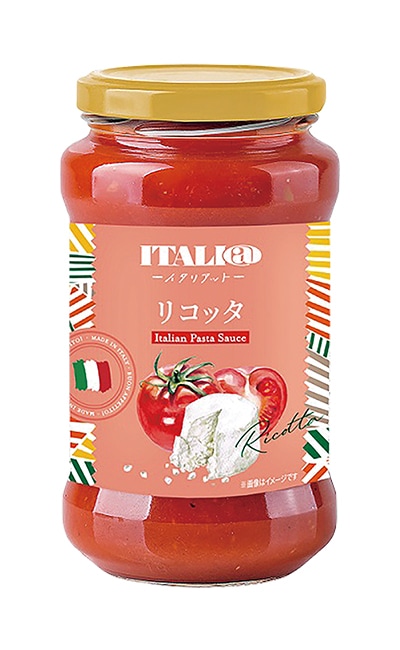 イタリアット／パスタソース・トマト＆リコッタ /400g