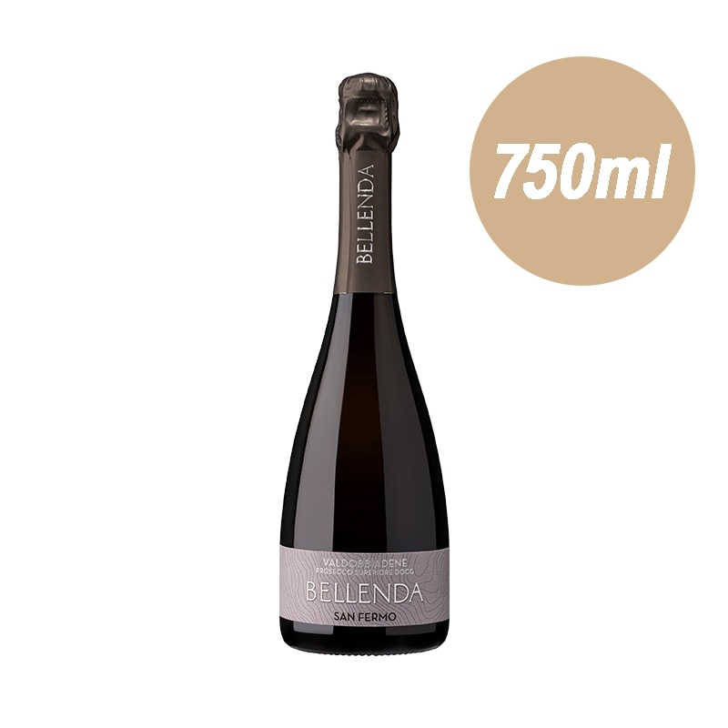 ベッレンダ “サン・フェルモ”プロセッコ・スペリオーレ・コネリアーノ-ヴァルドッビアーデネ・ブリュット/750ml