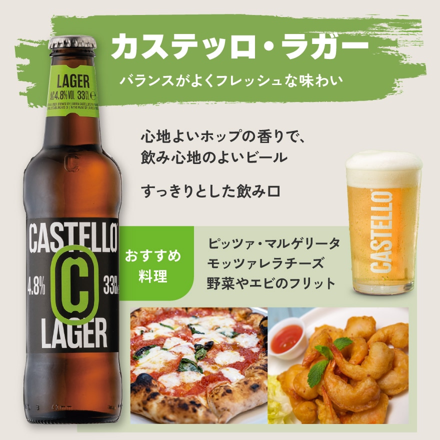 カステッロビール3種飲み比べセット