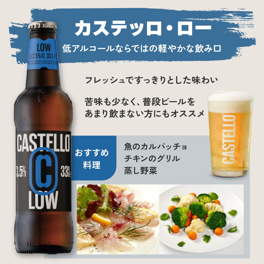 カステッロビール3種飲み比べセット