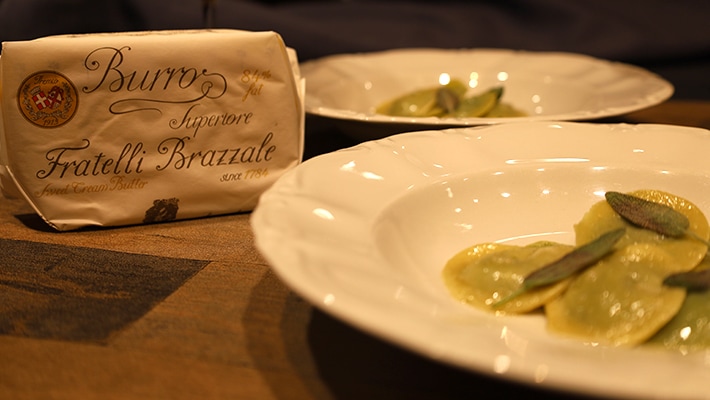 高級発酵バターと本格ラビオリのギフトセット