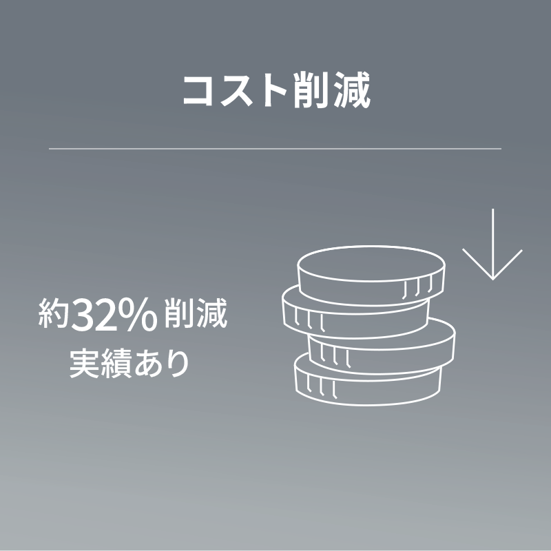 コスト削減