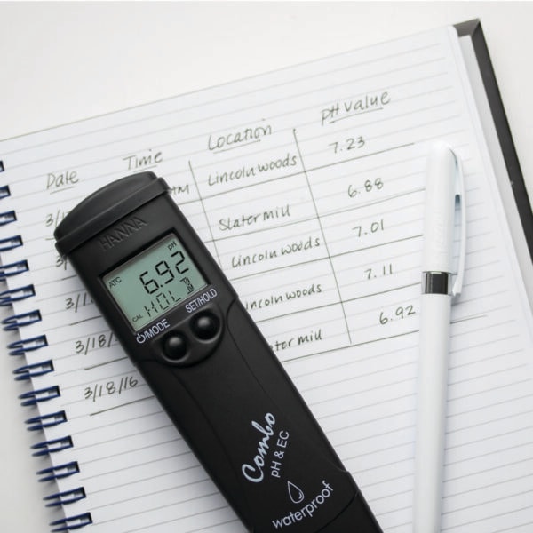 冷却水管理｜水質管理用テスター HI 98130N Combo2｜pH/EC/TDS/温度