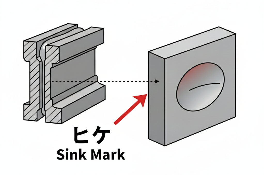 射出成形の「ヒケ」対策！発生原因から4つの具体的解決策まで解説