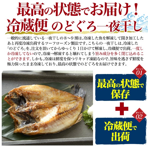 のどぐろ干物