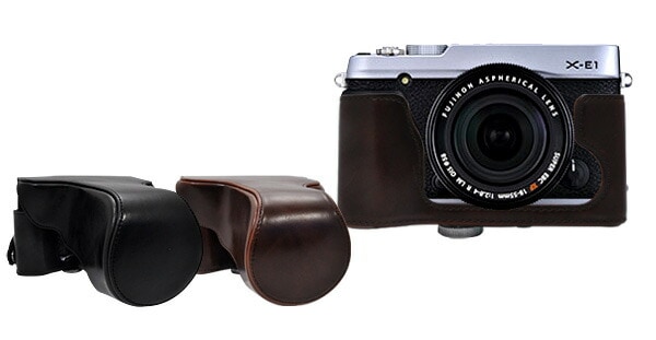 FUJIFILM(富士フィルム) X-E1　レンズキット対応 カメラケース＆ストラップセット
