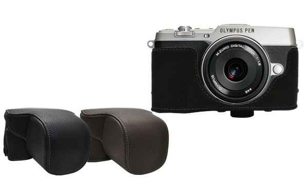 OLYMPUS PEN(オリンパス ペン) E-P5　レンズキット対応 カメラケース＆ストラップセット