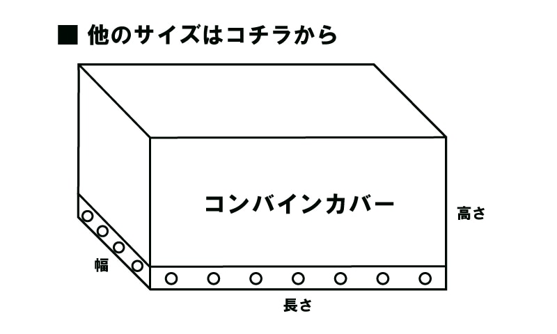 コンバインカバー