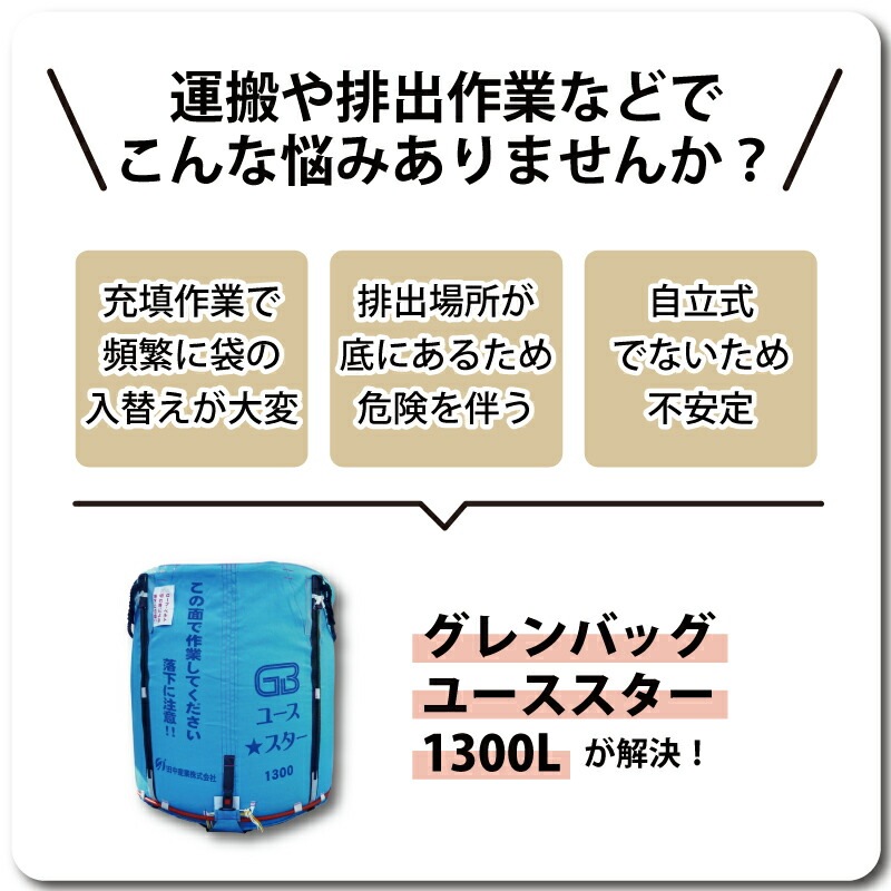 5個グレンバッグユーススター1300L