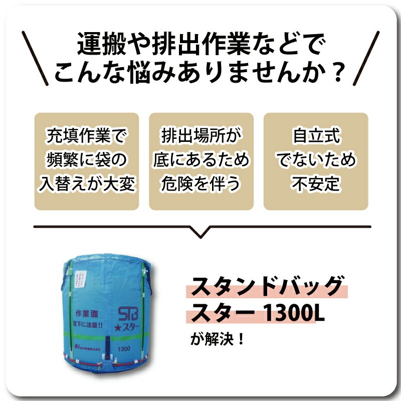 1個スタンドバッグスター1300L