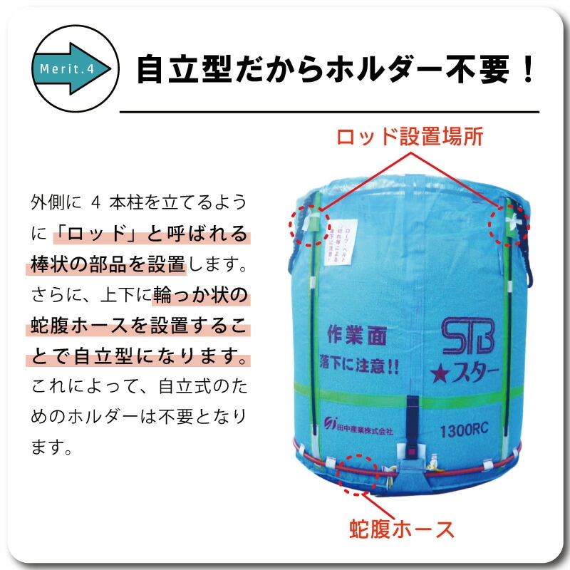 5個スタンドバッグスター1300L