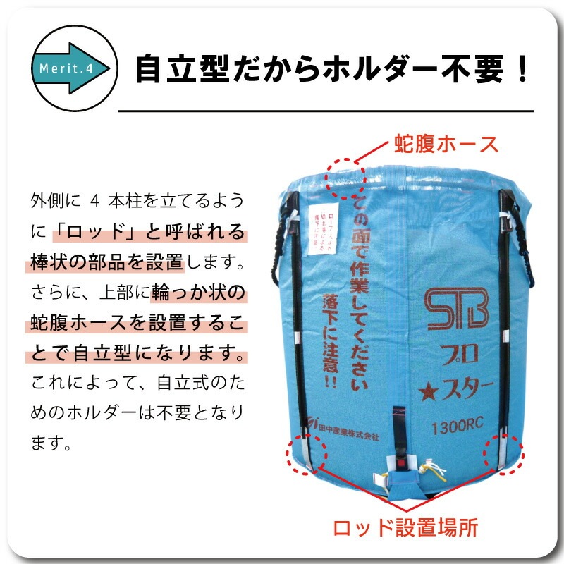 5個スタンドバッグプロスター1300L