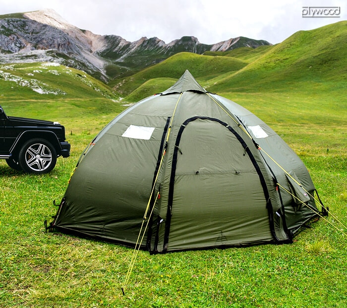 ヘルスポート バランゲルドーム アウターテント ＋ ポール Helsport Varanger Dome Outertent + Pole [  4-6人用 ]-plywood