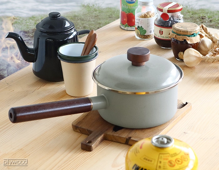 ベアボーンズ エナメル ソースパン BAREBONES ENAMEL SAUCEPAN | 新着