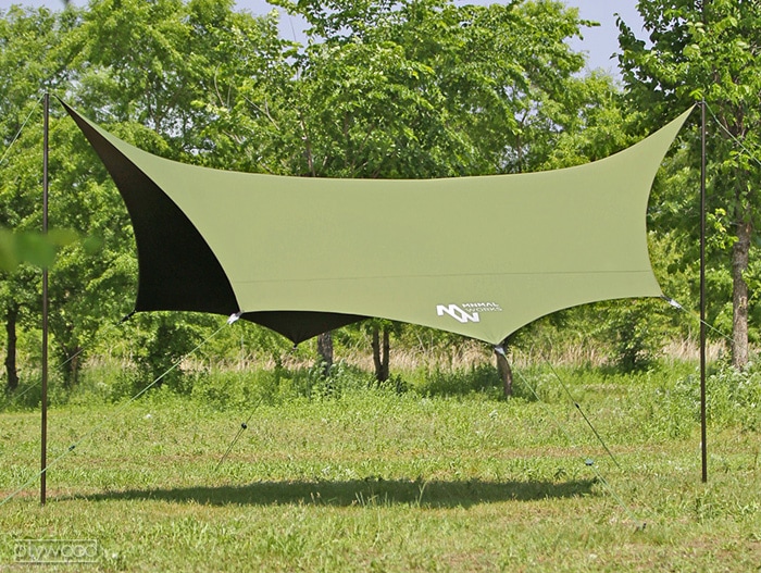 ミニマルワークス ブルーホールオクタタープ MINIMAL WORKS BLUEHOLE OCTA TARP-plywood