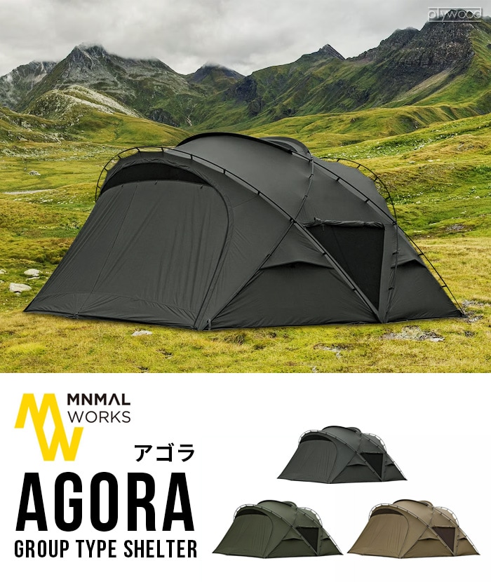 MINIMAL WORKS AGORA GROUND SHEET [MGSH-AG010-GR0BK] | 送料無料 