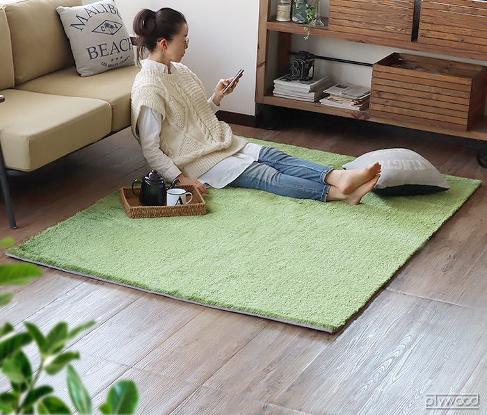 BRID NEW GRASS RUG SQUARE 50x70 ブリッド ニュー グラス ラグ