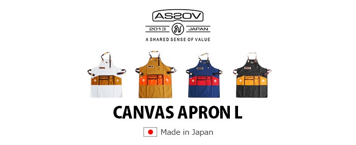 アッソブ キャンバスエプロン AS2OV CANVAS APRON | 新着 | plywood