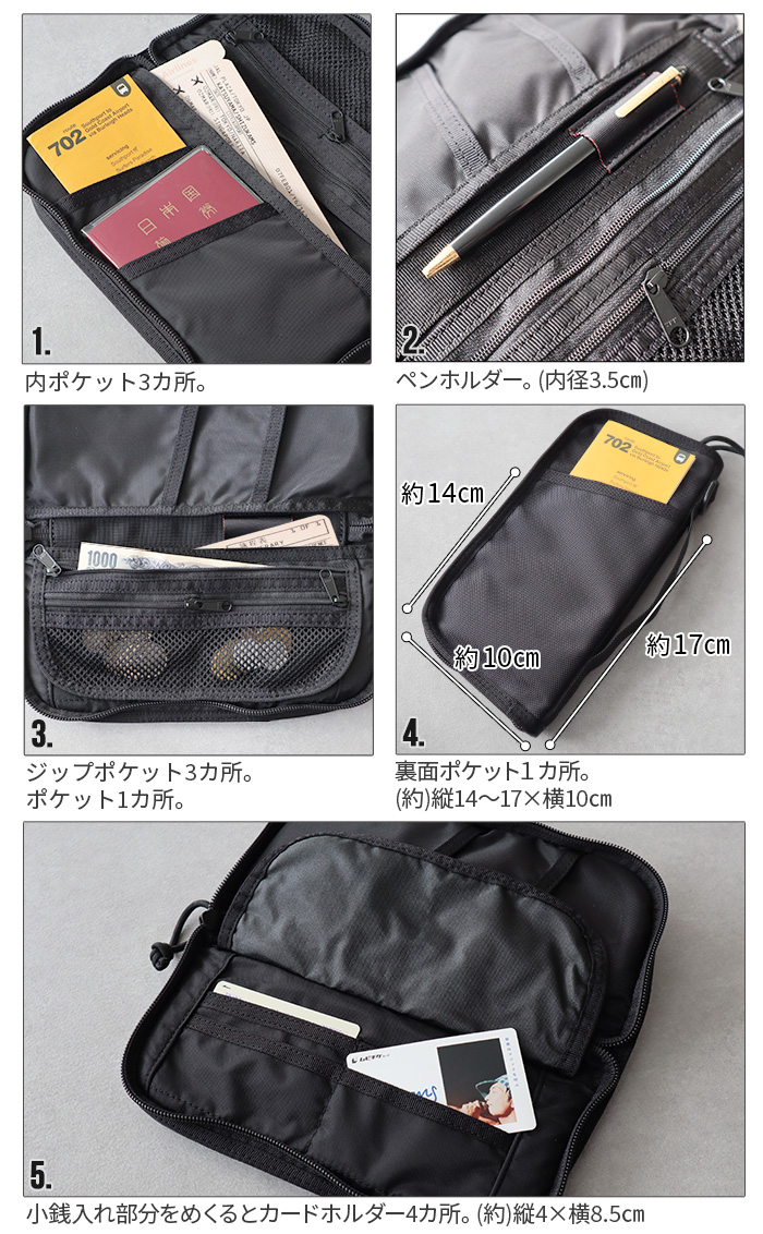 【人気の長財布】 新品 ブリーフィング JET TRIP CASE ブラック